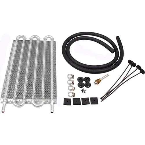 High Performance Transmission Cooler Aluminum Alloy Professional Hose Radiator Universal Car Air Conditioner Tube Condenser