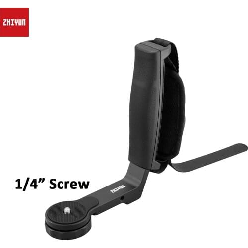 ZHIYUN Official BR1F02 Crane 2S Handle L Bracket TransMount Mini Grip 1/4 Screw for LED Light/Monitor for Stabilizer Gimbal