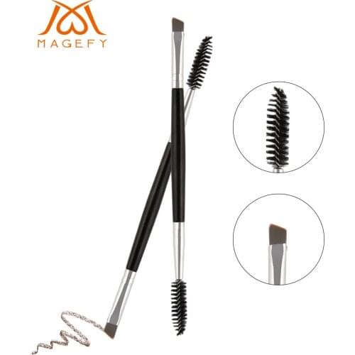 1pcs makeup brush for eyebrows eye lashes brush Comb Spoolie Brush eye makeup brushes beauty essentials eye blending