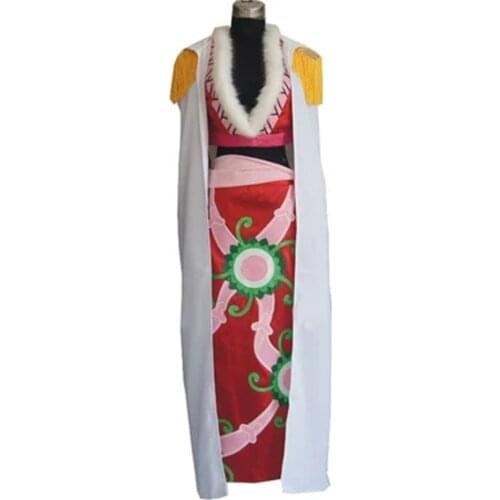 2020 Sexy One Piece Boa Hancock Cosplay Costume With Cloak Boa Dress