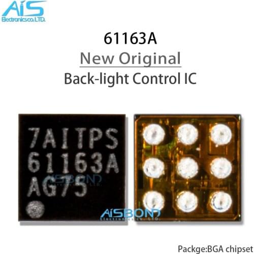 5pcs/lot TPS61163AYFFR TPS61163A TPS61163 61163A DSBGA9 Cellphone back light control ic