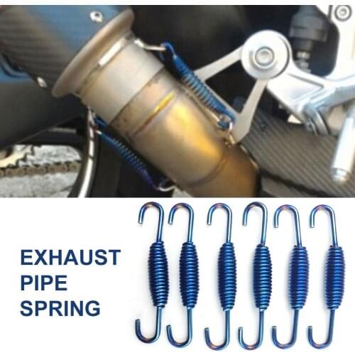 68mm New Motorcycle Motorbike Exhaust Tube Springs Hook For Muffler Connect Pipe Bike Exhaust Motorcycle Accessories