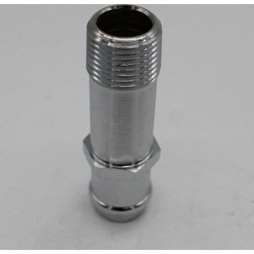 Chrome Aluminum General Heater Hose Adapter for Replacement Fits BBC Motors