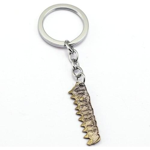 Bloodborne Game Metal Keychain Bloodborne Keychain PS4 Game Key Ring Men Women Jewelry Key Chains