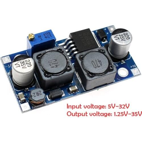 DC-DC Adjustable Automatic Buck-Boost Regulator Module 3.8~32V TO 1.3~35V Automatic Buck-Boost