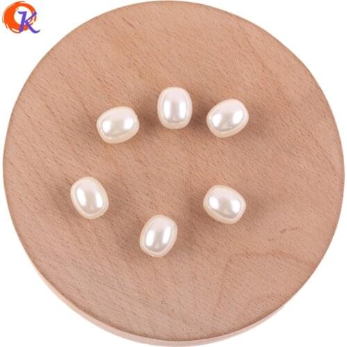 Cordial Design 700Pcs 10*12MM Acrylic Beads/DIY Bead Making/Jewelry Accessories/Hand Made/Imitation Pearl Bead/Earring Findings