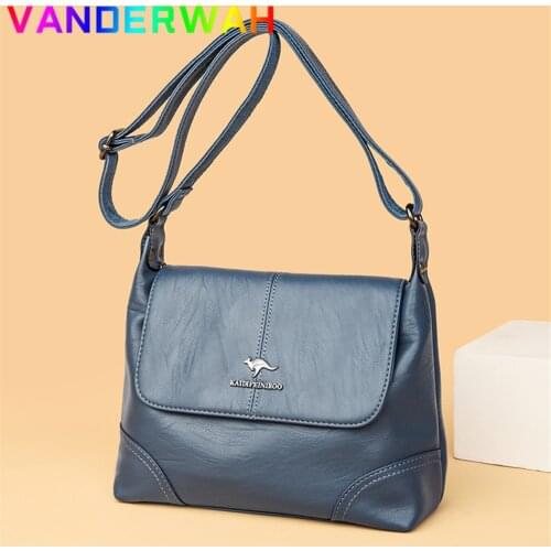 Designer Female Shoulder Messenger Waterproof Crossbody Bags 2021 Super Quality Leather Luxury Handbags Purses Women Tote Bags