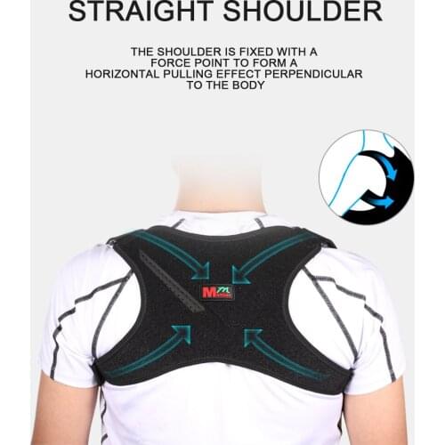HOT Posture Corrector Adjustable Back Support Belt Spine Brace Support Belts Invisible Hunchback Belts Back Pain Relief 1PCS