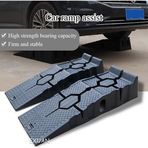 Car maintenance bracket anti-skid plastic car suv repair tool durable and strong slope ladder change oil gear box oil ramp