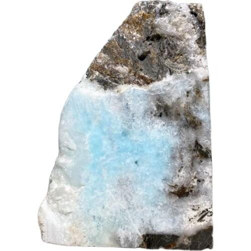 Larimar Natural Raw Quartz Purple Crystal Healing Stones Home Decoration Crafts Gift Cluster Specimen