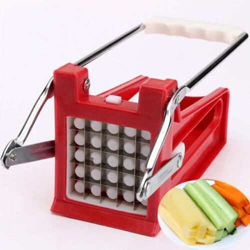 Stainless Steel Manual Potato Cutter French Fries Slicer Potato Chips Maker Meat Chopper Dicer Cutting Machine Tools For Kitchen