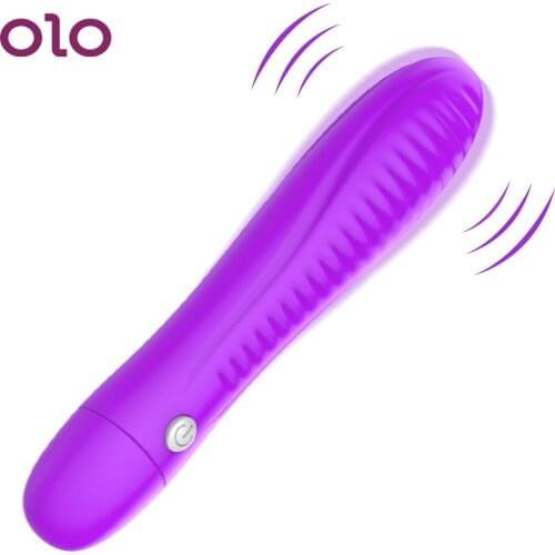 OLO Dildo Vibrator AV Stick Magic Wand Clitoris Stimulator G-spot Stimulator Massager Vibrator 12 Speed Sex Toys for Women