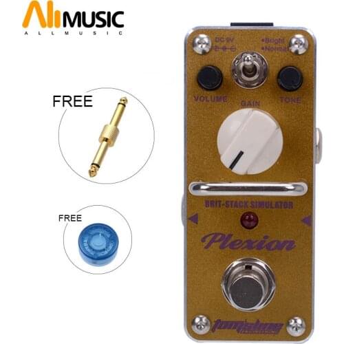 AROMA APN-3 PLEXION British Stack Sound Distortion Effect Guitar Pedal True Bypass