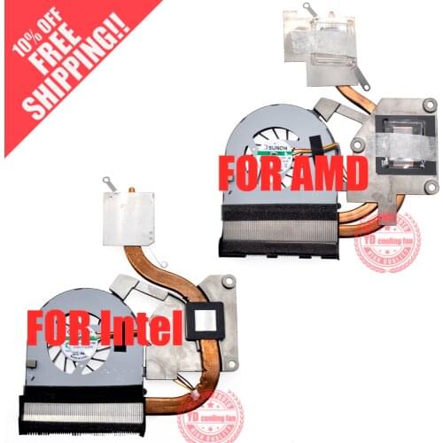 FOR Lenovo G400 G405 G500 G490 G400SA heat sink radiator laptop cooling fan