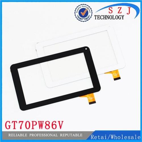 Ref: GT70PW86V HXS ) Original 7" LCD Touch Screen Panel Touch Screen Digitizer Glass Free shipping