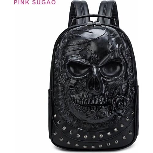Pink Sugao backpacks men travel backpack fashion bookbag outdoor backpack weekend bag sports women backpacks laptop backpack new