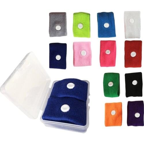 Sports Wristband Cotton Childrens Anti-Motion Sickness Wristband Outdoor Sports Pregnancy Anti-Emetic Wristband