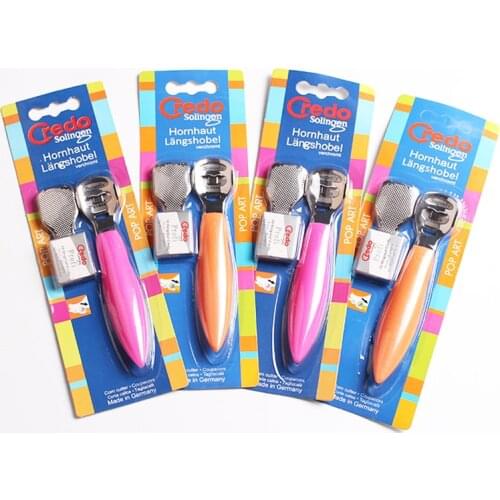 Pedi Callus Remover Rasp Shaver Foot Pedicure Feet File Personal Care Tools Dry Rough Skin Corn Cutter + 10pcs Shaving Blades