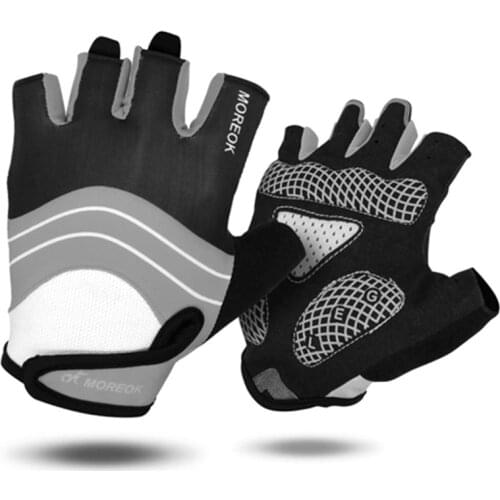 Cycling Half Finger Gloves Man Women Pink MTB Bike Gloves Gel Sport Fitness Bicycle shockproof Body Building Gloves Summer