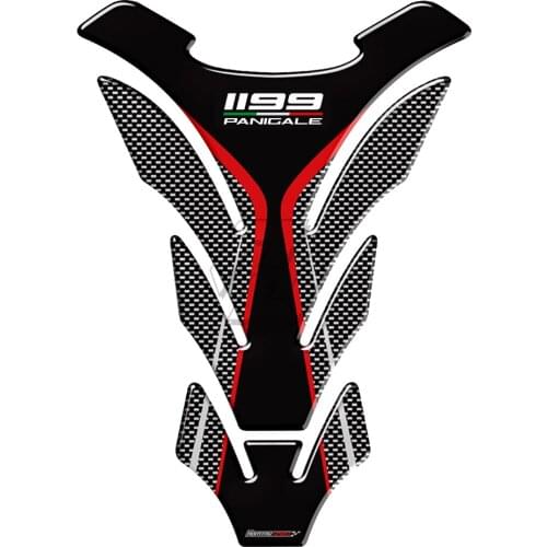 Motorcycle Gas Tank Protectors Tank Pad Decals Case for Ducati 1199 Panigale R S Decals Resin Sticker