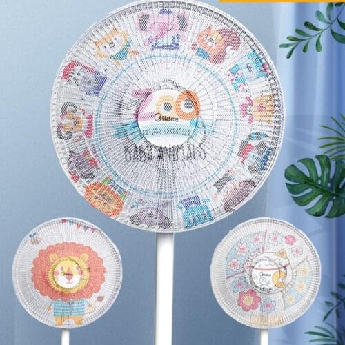 2Pcs fan cover anti pinch hand protective net safety protective net cover anti pinch hand electric fan cover for children