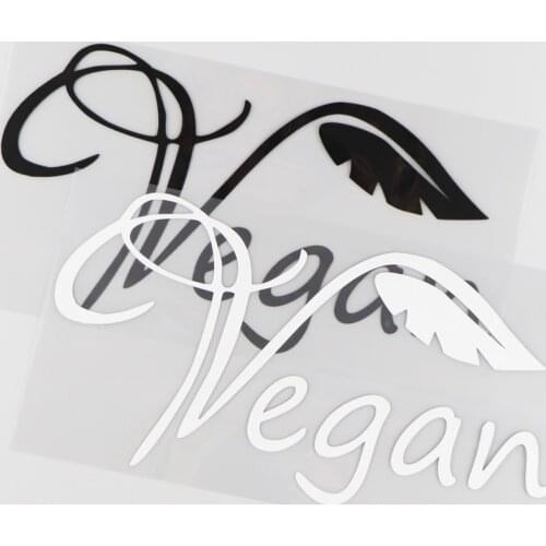 25.4CM*12.9CM Vegan Decorate Bumper Car Sticker Vinyl Decal Accessories