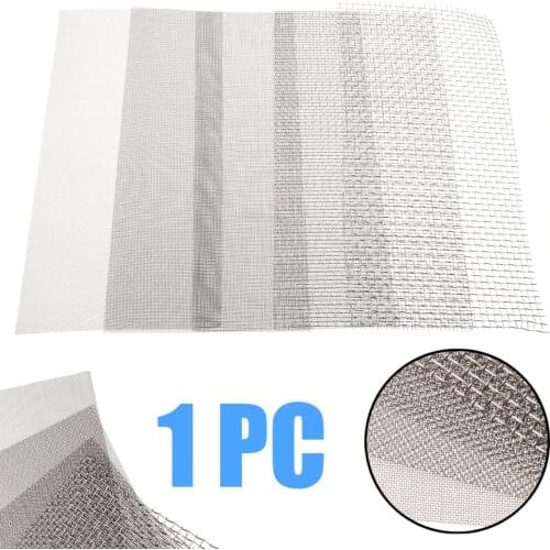 5/8/20/30/40 Mesh Stainless Steel Screen Wire Filter Sheet Woven Cloth 15x30cm with Wear Resistance
