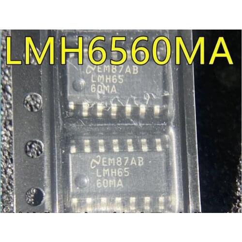 5PCS/LMH6560MA SOP14 LMH65 60MA NEW