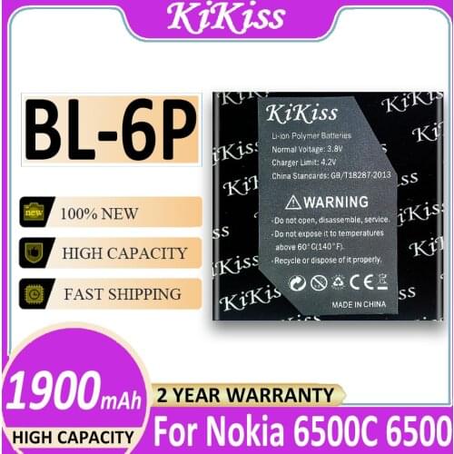 1900mAh BL-6P phone battery for Nokia battery For Nokia 6500C 6500 Classic 7900 Prism 7900P BL 6P BL6P bl6p
