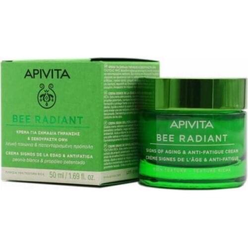 APIVITA BEE RADIANT CREMA TEXTURA RICA 50ML