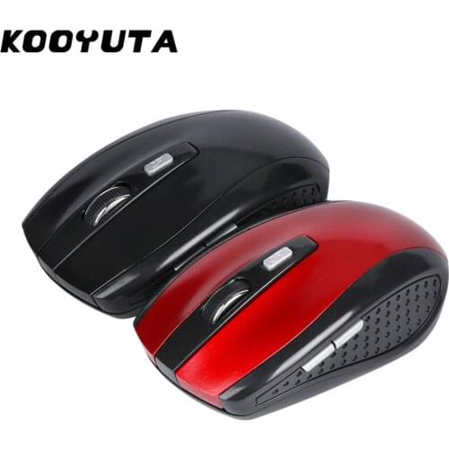KOOYUTA 2.4GHz USB Wireless Optical Mouse USB Receiver Mice Cordless Game Mouse for Computer PC Laptop Receiver