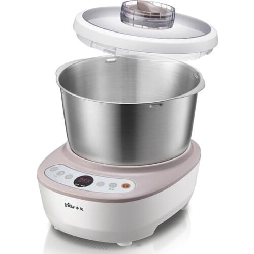 Electric Stainless Steel Mixer Home Kitchen Appliances 220V Desktop Intelligent Timing Fermentation Kneading Machine