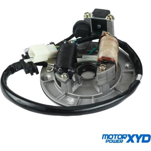 Motorcycles AC Ignition Magneto stator Coil For Lifan LF 50cc 110cc 125cc Horizontal Kick Starter Engines Dirt Pit Bikes