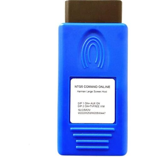 NTG5 AUX Professional Online In & VIM for COMAND Activator for B-enz C GLC/S/V W205 X253 W222 W447 Easy to Use
