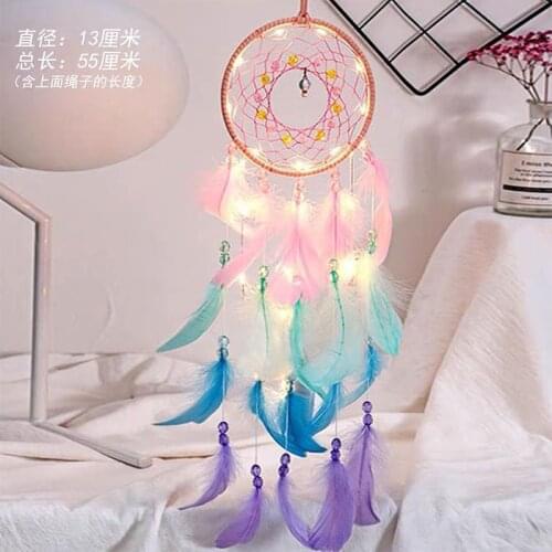 Kawaii Room Decor Decoration Accessories Dream Catcher Aesthetic Bedroom Girls Feng Shui Baby Boy Nursery Wind Chimes Gift ins 2