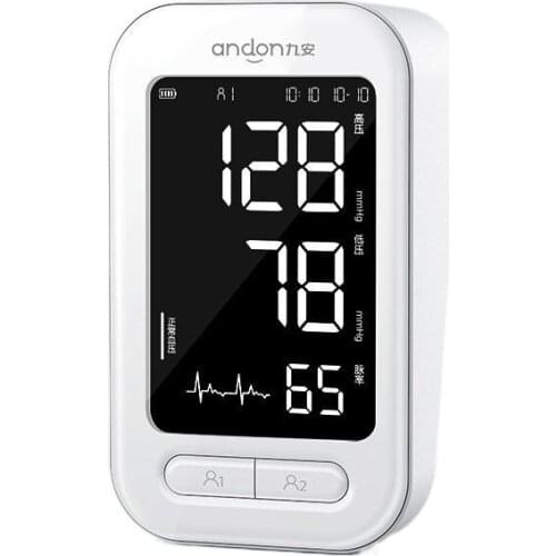 TT Mi Ecosystem Jiu'an Intelligent Electronic Sphygmomanometer Charging Voice Large Screen Medical Measuring Instrument