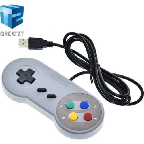 USB Game Controller Gaming Joystick Gamepad Controller for Nintendo SNES Game pad for Windows PC MAC Computer Control Joystick