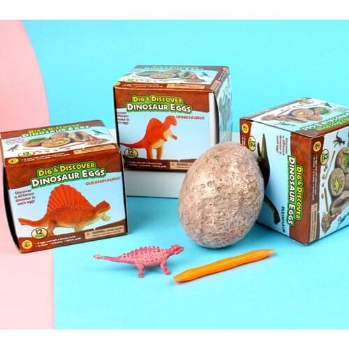 Dinosaur Eggs Tyrannosaurus Rex Model Toys Scientific Excavation Educational Toys Dinosaur Archaeology Childrens Excavation Toy