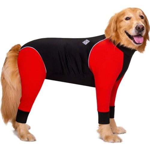 Winter Big Dog Costume Large Pet Clothes Jumpsuit Pajamas French Bulldog Corgi Husky Samoyed abrador Golden Retriever Clothing