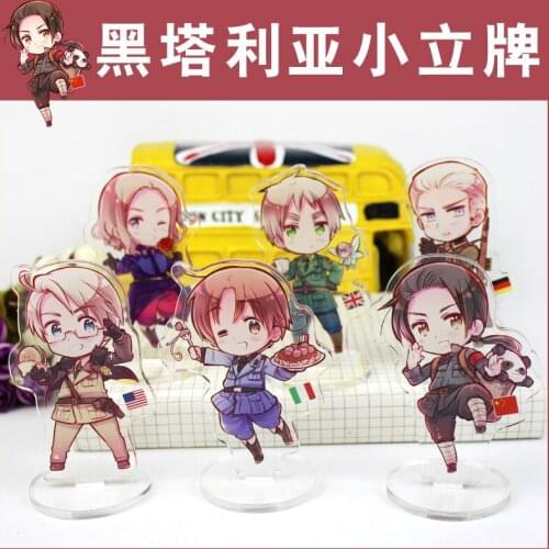 10cm Anime Hetalia Axis Power Cosplay Acrylic Stands Model