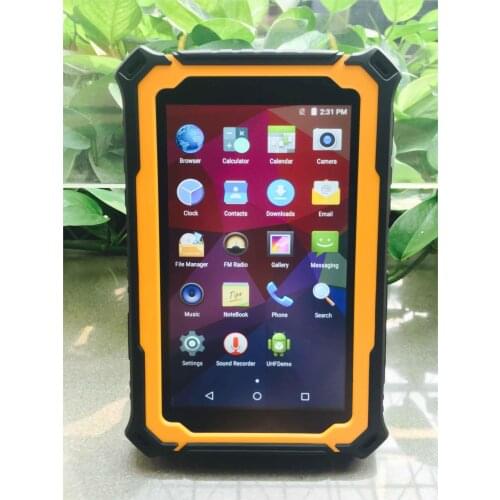 China Original T71V3 Rugged Tablet Mini PC IP67 Waterproof Android 5.1 OS Outdoor Computer 3GB RAM 13MP UHF LF RFID GPS Sunlight
