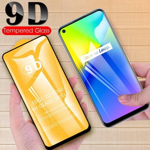 9D Full Cover Screen Protector Glass Tempered Glass For OPPO Realme C1 C2 C3 C3i C11 C12 C15 C17 Protective Glass Film