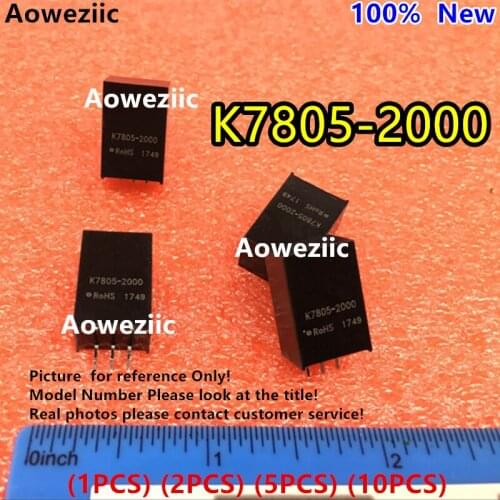 Aoweziic (1PCS) (2PCS) (5PCS) (10PCS) K7805-2000 Original SIP3 Input: 7V-18V Regulate Output: 5V 2A DC-DC Non-isolated Power