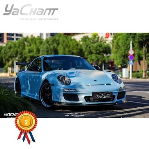 Car-Styling Portion Carbon Fiber Front Bumper Fit For 2009-2012 911 997 GT3-RS-Style Front Bumper w Lip PCF