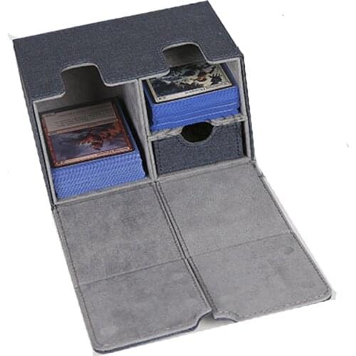 Large Size trading cards box board game cards case container collection for Pokemon CCG MTG TCG Magic Board Game Cards