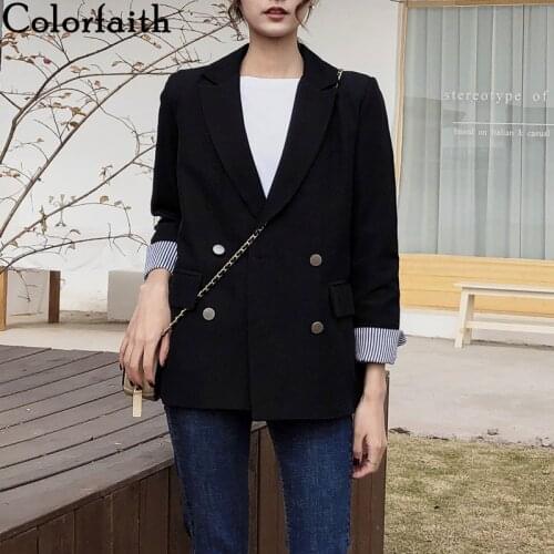 Женские весенние куртки Colorfaith China At AliExpress