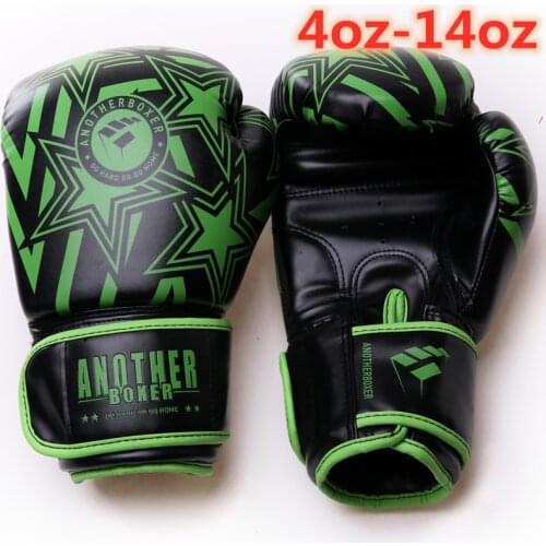 Kids/Women/Men MMA Fierce fighting Boxing Sports Leather Gloves Tiger Muay Thai boxing pads fight sanda boxe thai glove box mma