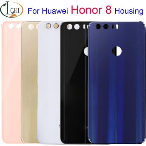 For Huawei honor 8 battery cover Door Back For Huawei honor 8 lite Battery Door Replacement Parts for honor 8lite Back Cover