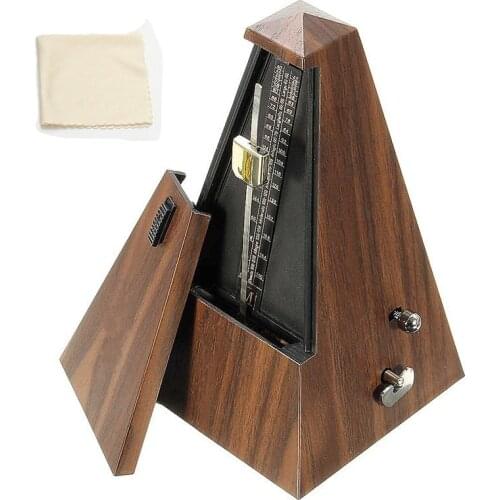 3 Colors Mechanical Metronome Vintage Style Music Timer for Guitar Piano Violin Zither Musical Instrument