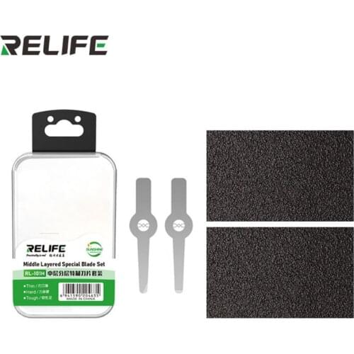 RELIFE RL-101H Layered Special Blade Set High Toughness And Elasticity Protect Motherboard Chip For Mobile Phone Repair